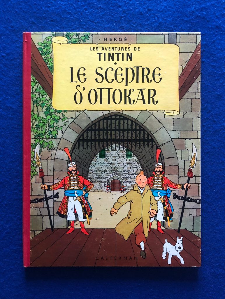 Réédition le Sceptre d'Ottokar de 1958