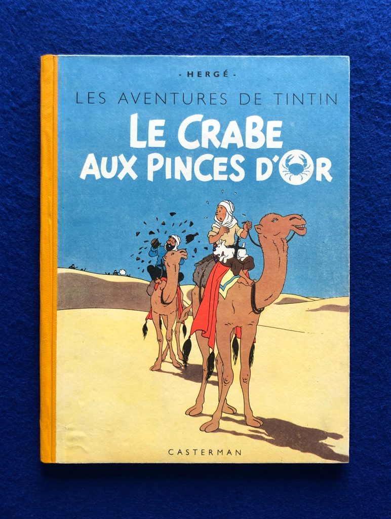 Crabe aux Pinces d'Or A23bis cartonnage souple
